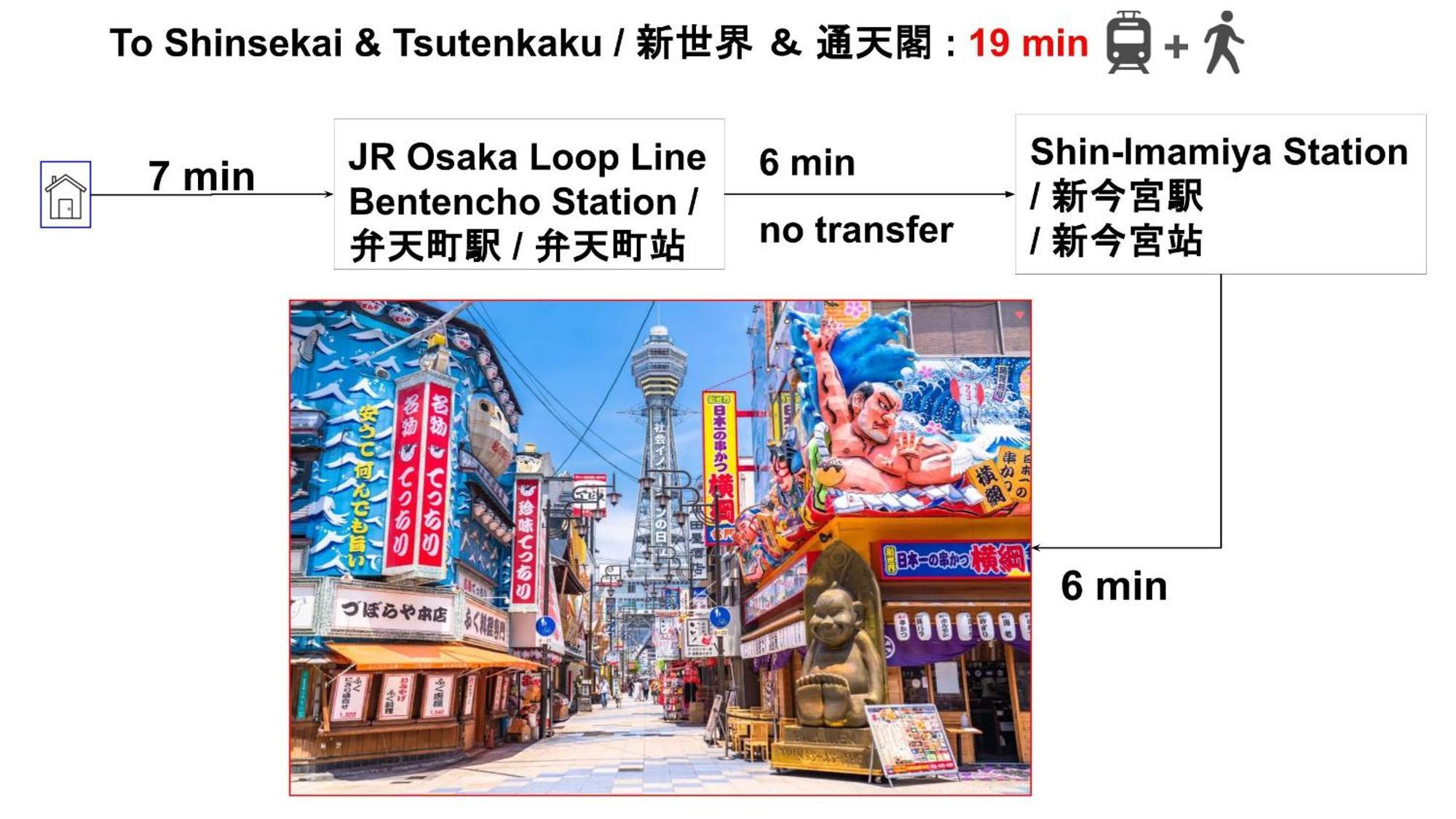 Umeda Central: Quick Access To Kita & Minami Districts Apartment *
